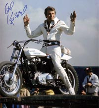 Evel in happier days