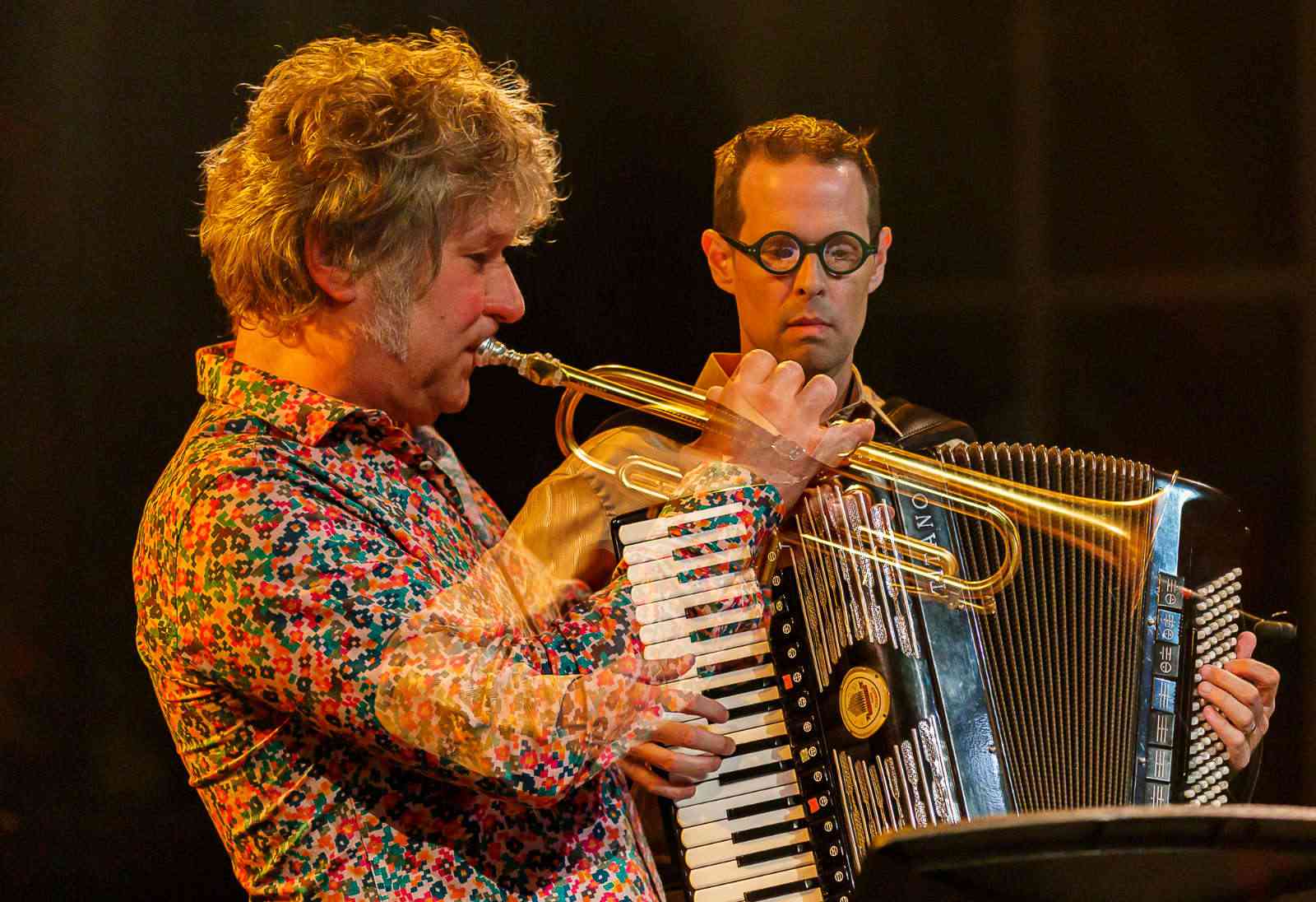 Two For the Road: Vloeimans and Holshouser Trumpet and Accordion is the Drum and Bass for a New Generation says Toon Traveler
