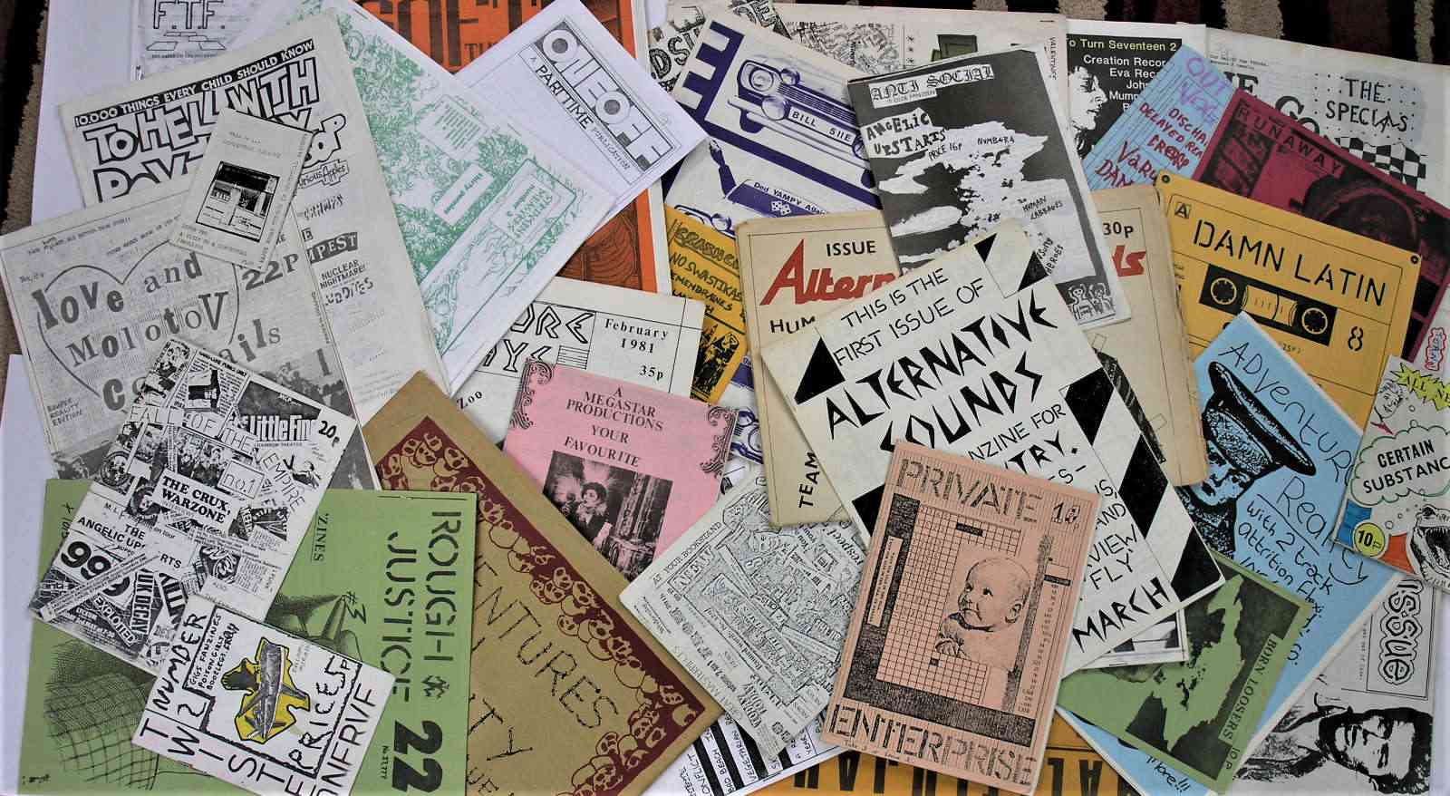 Tales From The Ghost Town Alan Rider talks about his finely crafted book on Coventry's 70s/80s fanzine culture