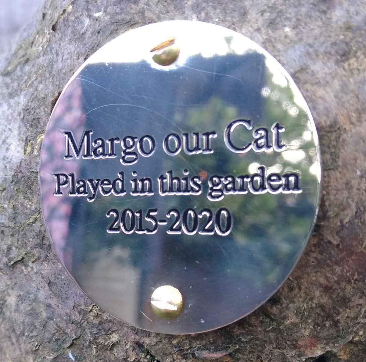 Margo plaque