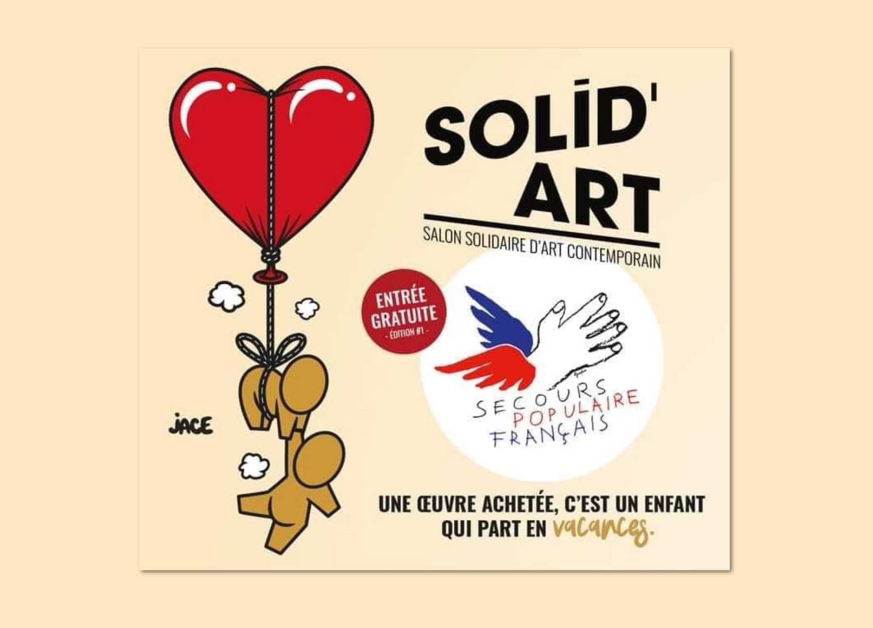 Solid'Art, Paris: Art In Action Acquire a piece of art at Secours Populaire's contemporary art fair and a child gets a holiday