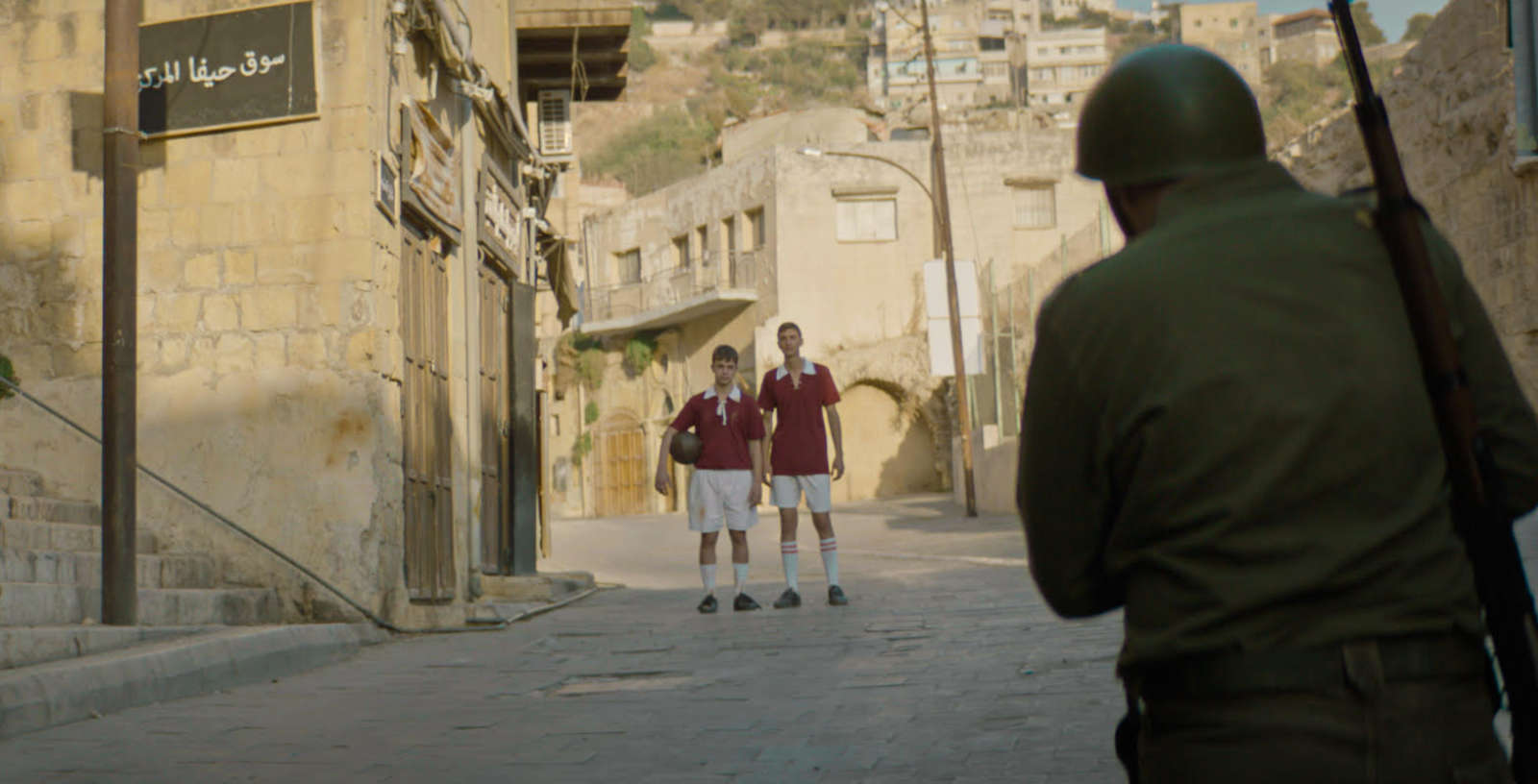 Touchline -  A Short Film About Football and Palestine Sheridan Coyle interviews director Mohammed Saffouri ahead of his film premier at the Tribeca Film Festival