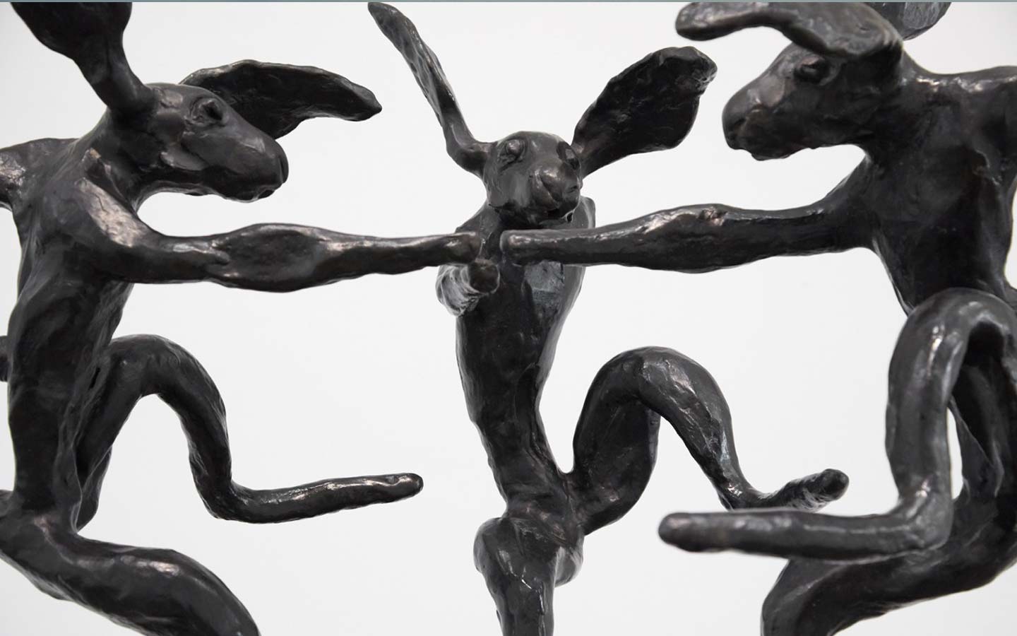 Bryars Rabbit  Gavin Bryars debuts new work amongst Barry Flanagan's Hares at the IKON Gallery