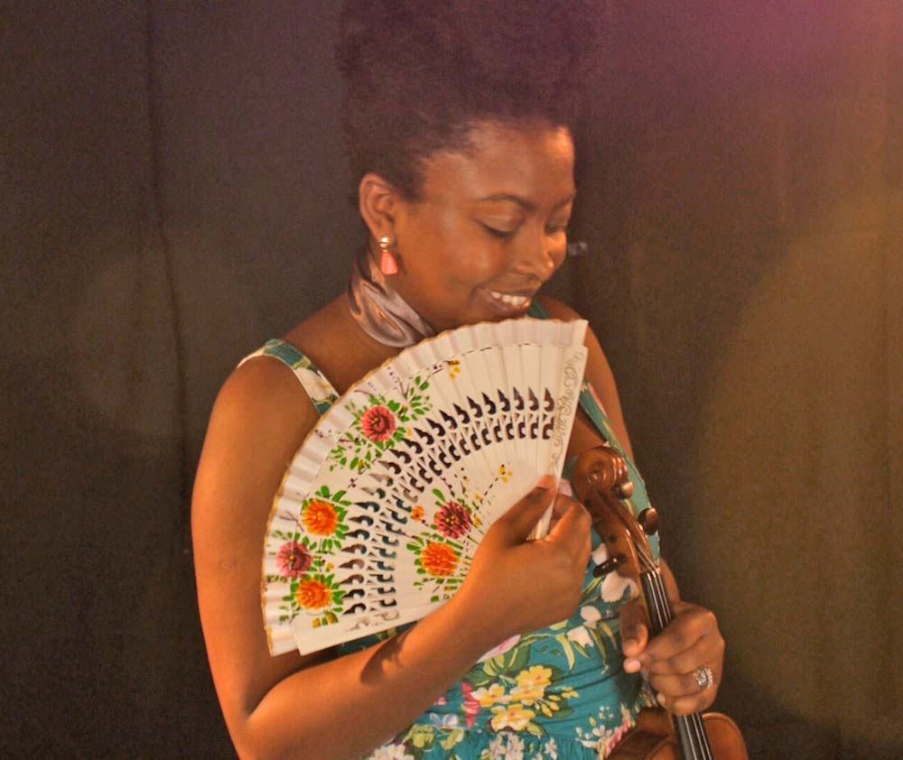 Holding Firm with Germa Adan Creole folk star Germa Adan recorded one of the great LPs of 2017, the rare beauty, Kenbe Fem. Whatever happens next for the UK based singing violinist, surely 2018 is hers...