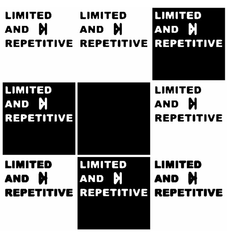 limited and repetitive